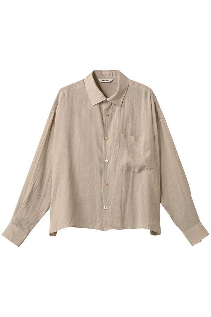 【オブラダ/Oblada】のバギーシャツ インテリア・キッズ・メンズ・レディースファッション・服の通販 founy(ファニー) https://founy.com/ ファッション Fashion レディースファッション Fashion for Women トップス・カットソー Cut & Sew Tops シャツ・ブラウス・オフィスカジュアル Elegant Blouses & Button-Ups スリーブ Sleeve, Long Sleeve / Short Sleeve トレンド Trend, Trending Now ボトム Bottoms, Lower Wear ロング Long, Long-Length エレガント 上品 Elegant 夏 Summer 定番 Standard, Basic Item 新作・新入荷 New Arrivals / New In 春 Spring S/S・春夏 SS, Spring/Summer, Warm Season |ID: prp329100004906723 ipo3291000000036738540