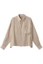 【オブラダ/Oblada】のバギーシャツ 人気、トレンドファッション・服の通販 founy(ファニー) ファッション Fashion レディースファッション Fashion for Women トップス・カットソー Cut & Sew Tops シャツ・ブラウス・オフィスカジュアル Elegant Blouses & Button-Ups スリーブ Sleeve, Long Sleeve / Short Sleeve トレンド Trend, Trending Now ボトム Bottoms, Lower Wear ロング Long, Long-Length エレガント 上品 Elegant 夏 Summer 定番 Standard, Basic Item 春 Spring S/S・春夏 SS, Spring/Summer, Warm Season thumbnail ベージュ|ID: prp329100004906723 ipo3291000000036738541