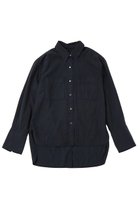【ザ ストア バイ シー/THE STORE by C】のニュアンスシャツ 人気、トレンドファッション・服の通販 founy(ファニー) ファッション Fashion レディースファッション Fashion for Women トップス・カットソー Cut & Sew Tops シャツ・ブラウス・オフィスカジュアル Elegant Blouses & Button-Ups シンプル Simple, Minimal スリーブ Sleeve, Long Sleeve / Short Sleeve セットアップ Set-Up, Coordinated Outfit ロング Long, Long-Length thumbnail スミクロ|ID: prp329100004906743 ipo3291000000036738716