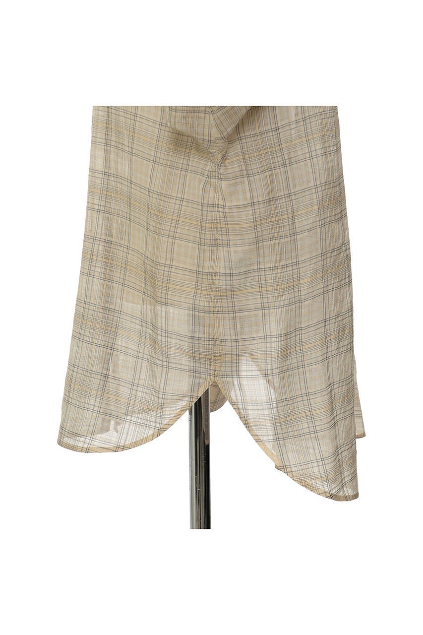 【オブリオ/AUBRIOT】のシアーチェックシャツ 人気、トレンドファッション・服の通販 founy(ファニー) 　ファッション　Fashion　レディースファッション　Fashion for Women　トップス・カットソー　Cut & Sew Tops　シャツ・ブラウス・オフィスカジュアル　Elegant Blouses & Button-Ups　イタリア　Italy　シアー　Sheer, See-Through　シルク　Silk, 100% Silk　スリーブ　Sleeve, Long Sleeve / Short Sleeve　チェック　Check, Plaid, Tartan　リラックス　Relax, Relaxed Fit　ロング　Long, Long-Length　other-7|ID: prp329100004906745 ipo3291000000036738739