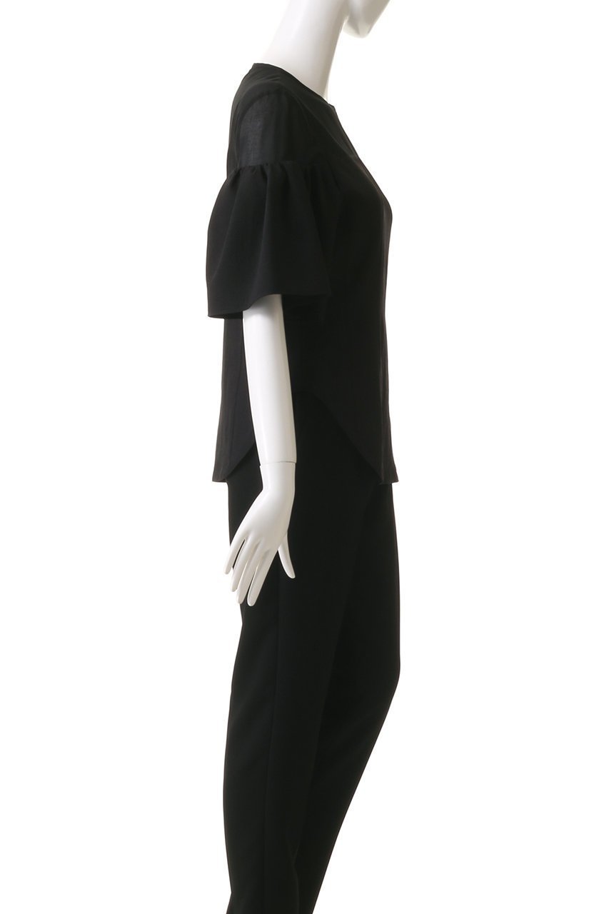 【スタニングルアー/STUNNING LURE】のタックスリーブプルオーバー 人気、トレンドファッション・服の通販 founy(ファニー) 　ファッション　Fashion　レディースファッション　Fashion for Women　トップス・カットソー　Cut & Sew Tops　シャツ・ブラウス・オフィスカジュアル　Elegant Blouses & Button-Ups　カジュアルプルオーバー・ニットトップス　Pullovers & Knit Tops / Casual Pullovers　エレガント 上品　Elegant　クラシカル　Classical, Vintage-Inspired　シェイプ　Shape, Slim Fit　シフォン　Chiffon, Lightweight Fabric　ショート　Short, Short Length　スリーブ　Sleeve, Long Sleeve / Short Sleeve　バランス　Balance, Style Balance　フォルム　Silhouette, Form　ヘムライン　Hemline, Bottom Cut　other-3|ID: prp329100004906747 ipo3291000000036738755