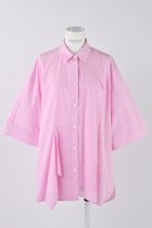 【エンフォルド/ENFOLD】のナチュラルコットン レイヤード5分袖 SH/シャツ 人気、トレンドファッション・服の通販 founy(ファニー) ファッション Fashion レディースファッション Fashion for Women トップス・カットソー Cut & Sew Tops シャツ・ブラウス・オフィスカジュアル Elegant Blouses & Button-Ups ショート Short, Short Length スリーブ Sleeve, Long Sleeve / Short Sleeve ドレープ Drape, Draping Fabric thumbnail ライトピンク|ID: prp329100004906750 ipo3291000000036738781
