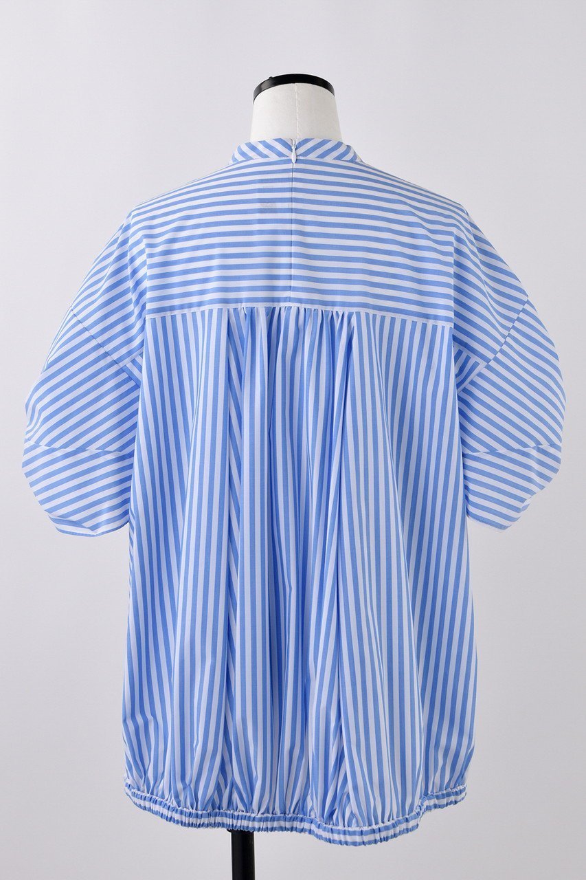 【ナゴンスタンス/nagonstans】のLondon Stripe TwistバルーンP.O/プルオーバー 人気、トレンドファッション・服の通販 founy(ファニー) 　ファッション　Fashion　レディースファッション　Fashion for Women　トップス・カットソー　Cut & Sew Tops　シャツ・ブラウス・オフィスカジュアル　Elegant Blouses & Button-Ups　カジュアルプルオーバー・ニットトップス　Pullovers & Knit Tops / Casual Pullovers　スリーブ　Sleeve, Long Sleeve / Short Sleeve　バルーン　Balloon, Balloon Silhouette　ロング　Long, Long-Length　other-3|ID: prp329100004906752 ipo3291000000036738793