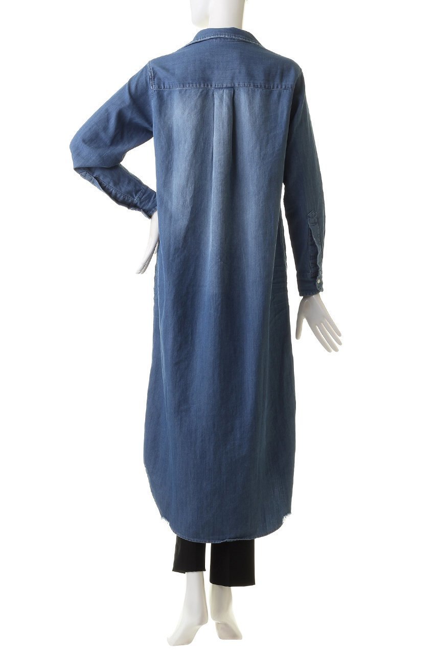 【フランク&アイリーン/Frank&Eileen】のRORY ストーンウォッシュドインディゴ デニムシャツ 人気、トレンドファッション・服の通販 founy(ファニー) 　ファッション　Fashion　レディースファッション　Fashion for Women　トップス・カットソー　Cut & Sew Tops　シャツ・ブラウス・オフィスカジュアル　Elegant Blouses & Button-Ups　スリーブ　Sleeve, Long Sleeve / Short Sleeve　デニム　Denim, Jeans Material　ロング　Long, Long-Length　定番　Standard, Basic Item　other-4|ID: prp329100004906763 ipo3291000000036738866