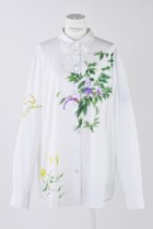 【エンフォルド/ENFOLD】のSeaside plants SH/シャツ 人気、トレンドファッション・服の通販 founy(ファニー) ファッション Fashion レディースファッション Fashion for Women トップス・カットソー Cut & Sew Tops シャツ・ブラウス・オフィスカジュアル Elegant Blouses & Button-Ups おすすめ Recommended / Our Picks スリーブ Sleeve, Long Sleeve / Short Sleeve プリント Print, Printed Pattern ボタニカル Botanical, Floral Pattern ロング Long, Long-Length 今季 This Season, Current Season 夏 Summer 春 Spring S/S・春夏 SS, Spring/Summer, Warm Season thumbnail ホワイト|ID: prp329100004906777 ipo3291000000036738993