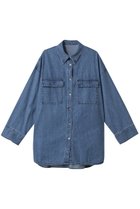 【ハー/HER.】のデニムシャツ 人気、トレンドファッション・服の通販 founy(ファニー) ファッション Fashion レディースファッション Fashion for Women トップス・カットソー Cut & Sew Tops シャツ・ブラウス・オフィスカジュアル Elegant Blouses & Button-Ups スリーブ Sleeve, Long Sleeve / Short Sleeve デニム Denim, Jeans Material ロング Long, Long-Length 羽織 Haori, Light Jacket thumbnail インディゴ|ID: prp329100004906783 ipo3291000000036739049