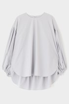 【ル フィル/LE PHIL】のSOLOTEXギャザーブラウス 人気、トレンドファッション・服の通販 founy(ファニー) ファッション Fashion レディースファッション Fashion for Women トップス・カットソー Cut & Sew Tops シャツ・ブラウス・オフィスカジュアル Elegant Blouses & Button-Ups ギャザー Gathered, Ruffled シンプル Simple, Minimal ストレッチ Stretch, Stretchy Fabric スリーブ Sleeve, Long Sleeve / Short Sleeve ブラウジング Blouson Silhouette, Cinched Waist ロング Long, Long-Length thumbnail グレー|ID: prp329100004906786 ipo3291000000036739078