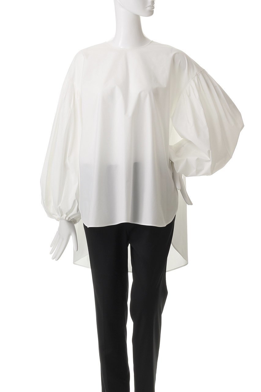 【ル フィル/LE PHIL】のSOLOTEXギャザーブラウス 人気、トレンドファッション・服の通販 founy(ファニー) 　ファッション　Fashion　レディースファッション　Fashion for Women　トップス・カットソー　Cut & Sew Tops　シャツ・ブラウス・オフィスカジュアル　Elegant Blouses & Button-Ups　ギャザー　Gathered, Ruffled　シンプル　Simple, Minimal　ストレッチ　Stretch, Stretchy Fabric　スリーブ　Sleeve, Long Sleeve / Short Sleeve　ブラウジング　Blouson Silhouette, Cinched Waist　ロング　Long, Long-Length　other-2|ID: prp329100004906786 ipo3291000000036739080