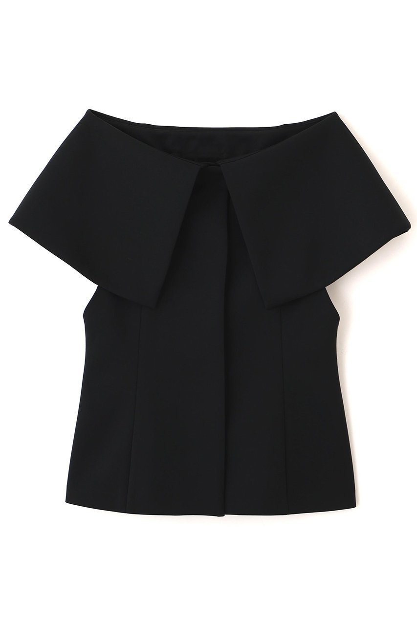 【ル フィル/LE PHIL】のスキューバーオフショルダージレ 人気、トレンドファッション・服の通販 founy(ファニー) 　ファッション　Fashion　レディースファッション　Fashion for Women　アウター　Coat / Outerwear Collection　トップス・カットソー　Cut & Sew Tops　キャミソール&ノースリーブ　Camisoles & Sleeveless Tops　シャツ・ブラウス・オフィスカジュアル　Elegant Blouses & Button-Ups　ベスト&ジレ / 重ね着スタイル　Vests & Gilets　おすすめ　Recommended / Our Picks　ノースリーブ　Sleeveless, No-Sleeve　バランス　Balance, Style Balance　ミックス　Mix, Mixed Style　 other-1|ID: prp329100004906790 ipo3291000000036739104