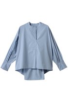 【プレインピープル/PLAIN PEOPLE】のタイプライターミニカラープルオーバー 人気、トレンドファッション・服の通販 founy(ファニー) ファッション Fashion レディースファッション Fashion for Women トップス・カットソー Cut & Sew Tops シャツ・ブラウス・オフィスカジュアル Elegant Blouses & Button-Ups カジュアルプルオーバー・ニットトップス Pullovers & Knit Tops / Casual Pullovers シンプル Simple, Minimal スリーブ Sleeve, Long Sleeve / Short Sleeve タイプライター Typewriter Fabric, Crisp Cotton フロント Front, Front Design ロング Long, Long-Length エレガント 上品 Elegant thumbnail サックス|ID: prp329100004906796 ipo3291000000036739152