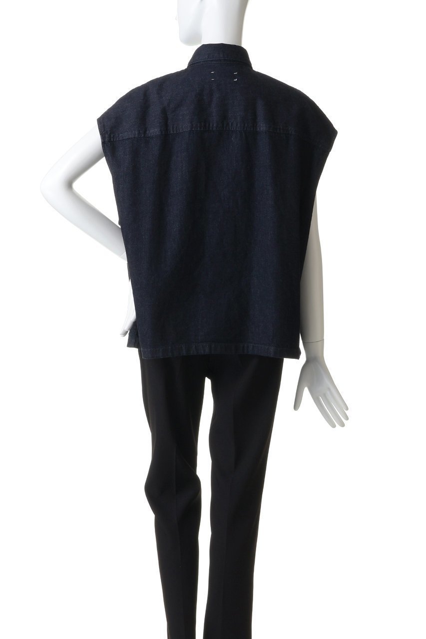 【アッパー ハイツ/upper hights】のTHE LINDA デニムシャツ 人気、トレンドファッション・服の通販 founy(ファニー) 　ファッション　Fashion　レディースファッション　Fashion for Women　トップス・カットソー　Cut & Sew Tops　シャツ・ブラウス・オフィスカジュアル　Elegant Blouses & Button-Ups　おすすめ　Recommended / Our Picks　ショート　Short, Short Length　スリーブ　Sleeve, Long Sleeve / Short Sleeve　デニム　Denim, Jeans Material　フレンチ　French, French Style　今季　This Season, Current Season　other-4|ID: prp329100004906800 ipo3291000000036739185