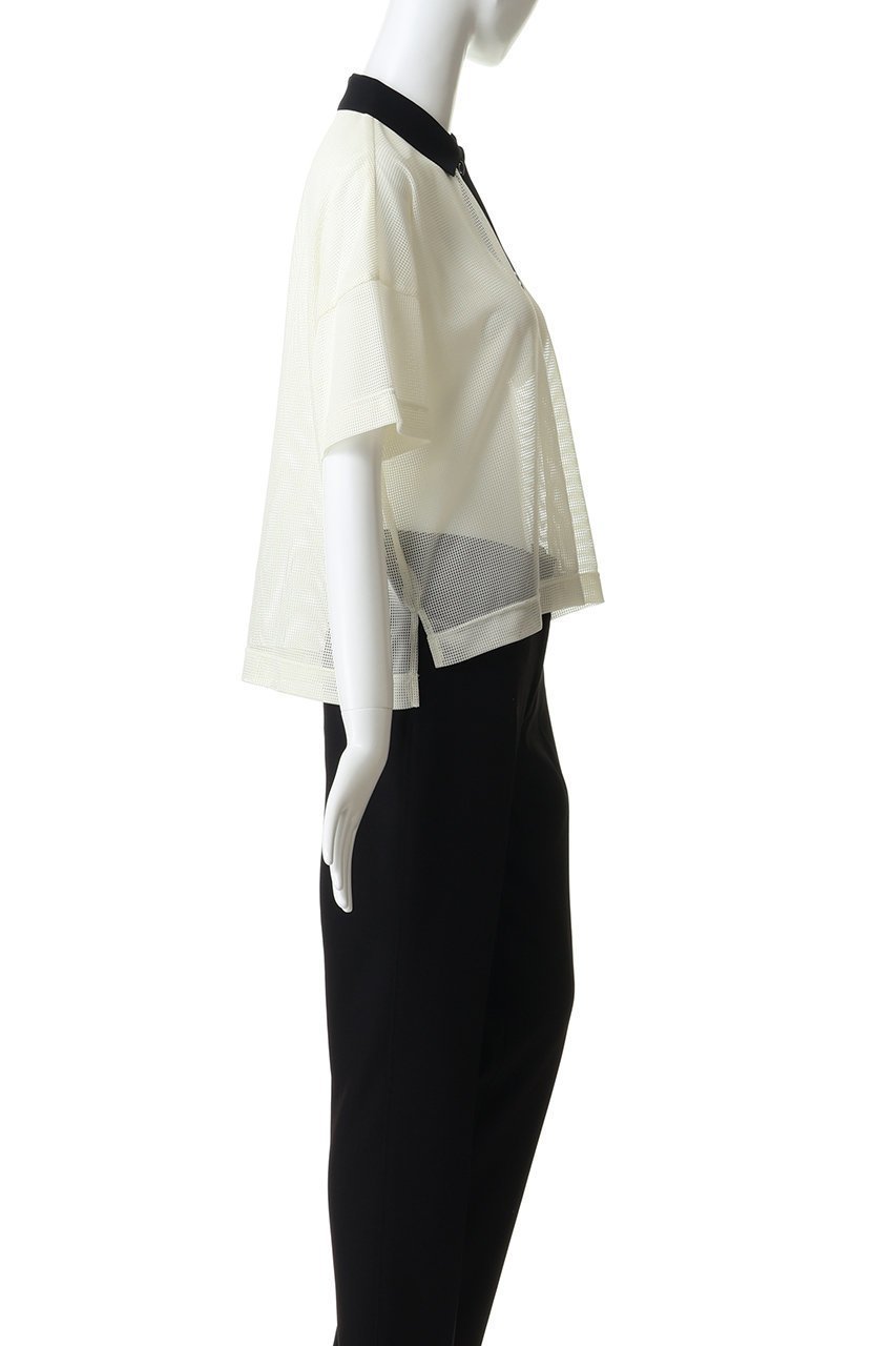 【ティアラ/Tiara】のメッシュポロトップス 人気、トレンドファッション・服の通販 founy(ファニー) 　ファッション　Fashion　レディースファッション　Fashion for Women　トップス・カットソー　Cut & Sew Tops　シャツ・ブラウス・オフィスカジュアル　Elegant Blouses & Button-Ups　ポロシャツ・きれいめカジュアル　Smart-Casual Polo Tops　ストレッチ　Stretch, Stretchy Fabric　ベーシック　Basic, Essential　ポロシャツ　Polo Shirt, Collared Tee　エレガント 上品　Elegant　夏　Summer　other-3|ID: prp329100004906806 ipo3291000000036739228