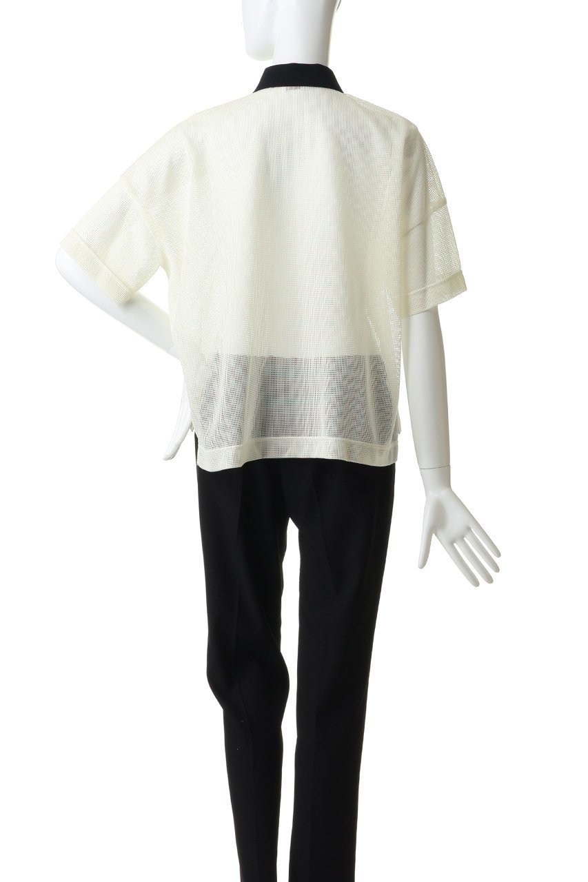 【ティアラ/Tiara】のメッシュポロトップス 人気、トレンドファッション・服の通販 founy(ファニー) 　ファッション　Fashion　レディースファッション　Fashion for Women　トップス・カットソー　Cut & Sew Tops　シャツ・ブラウス・オフィスカジュアル　Elegant Blouses & Button-Ups　ポロシャツ・きれいめカジュアル　Smart-Casual Polo Tops　ストレッチ　Stretch, Stretchy Fabric　ベーシック　Basic, Essential　ポロシャツ　Polo Shirt, Collared Tee　エレガント 上品　Elegant　夏　Summer　other-4|ID: prp329100004906806 ipo3291000000036739229