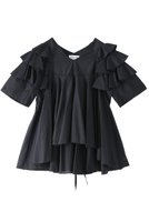 【アユーシ/AAYUSHI】のダブルラッフルブラウス 人気、トレンドファッション・服の通販 founy(ファニー) ファッション Fashion レディースファッション Fashion for Women トップス・カットソー Cut & Sew Tops シャツ・ブラウス・オフィスカジュアル Elegant Blouses & Button-Ups インド Indian Textile ショート Short, Short Length シルク Silk, 100% Silk スラックス Slacks, Dress Pants スリーブ Sleeve, Long Sleeve / Short Sleeve ダウン Down, Puffer デニム Denim, Jeans Material バランス Balance, Style Balance モダン Modern, Contemporary ラッフル Ruffle, Frill おすすめ Recommended / Our Picks エレガント 上品 Elegant |ID:prp329100004906807