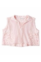 【アユーシ/AAYUSHI】のイスラミックノースリーブブラウス 人気、トレンドファッション・服の通販 founy(ファニー) ファッション Fashion レディースファッション Fashion for Women トップス・カットソー Cut & Sew Tops キャミソール&ノースリーブ Camisoles & Sleeveless Tops シャツ・ブラウス・オフィスカジュアル Elegant Blouses & Button-Ups インド Indian Textile コンパクト Compact, Small Size 今季 This Season, Current Season テクスチャー Texture, Textured Fabric なめらか Smooth, Silky Texture ノースリーブ Sleeveless, No-Sleeve バランス Balance, Style Balance パッチワーク Patchwork, Mixed Fabric ベスト Vest, Waistcoat ランダム Random, Irregular レース Lace, Lace Fabric ワーク Workwear, Utility Style おすすめ Recommended / Our Picks エレガント 上品 Elegant thumbnail ピンク|ID: prp329100004906809 ipo3291000000036739243