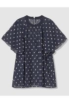 【アナイ/ANAYI】のフラワー刺繍ドットスリット ブラウス 人気、トレンドファッション・服の通販 founy(ファニー) ファッション Fashion レディースファッション Fashion for Women トップス・カットソー Cut & Sew Tops シャツ・ブラウス・オフィスカジュアル Elegant Blouses & Button-Ups シアー Sheer, See-Through ショート Short, Short Length スリット Slit, Slit Detail スリーブ Sleeve, Long Sleeve / Short Sleeve ドット Polka Dot, Dot Pattern フェミニン Feminine, Girly フラワー Flower, Floral フレア Flare, Flared thumbnail ネイビー|ID: prp329100004906811 ipo3291000000036739257