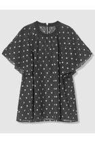 【アナイ/ANAYI】のフラワー刺繍ドットスリット ブラウス 人気、トレンドファッション・服の通販 founy(ファニー) ファッション Fashion レディースファッション Fashion for Women トップス・カットソー Cut & Sew Tops シャツ・ブラウス・オフィスカジュアル Elegant Blouses & Button-Ups シアー Sheer, See-Through ショート Short, Short Length スリット Slit, Slit Detail スリーブ Sleeve, Long Sleeve / Short Sleeve ドット Polka Dot, Dot Pattern フェミニン Feminine, Girly フラワー Flower, Floral フレア Flare, Flared thumbnail ブラック|ID: prp329100004906811 ipo3291000000036739258