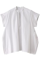 【イレーヴ/YLEVE】の【YLEVE×BOURRIENNE】コットン タイプライターシャツ/KADO 人気、トレンドファッション・服の通販 founy(ファニー) ファッション Fashion レディースファッション Fashion for Women トップス・カットソー Cut & Sew Tops シャツ・ブラウス・オフィスカジュアル Elegant Blouses & Button-Ups ショート Short, Short Length スリーブ Sleeve, Long Sleeve / Short Sleeve タイプライター Typewriter Fabric, Crisp Cotton ドレープ Drape, Draping Fabric フェミニン Feminine, Girly モダン Modern, Contemporary |ID:prp329100004906820