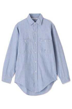 【ジェービーアタイア/J.B. ATTIRE】のRIVIERA CHAMBRAY SHIRT 人気、トレンドファッション・服の通販 founy(ファニー) ファッション Fashion レディースファッション Fashion for Women トップス・カットソー Cut & Sew Tops シャツ・ブラウス・オフィスカジュアル Elegant Blouses & Button-Ups おすすめ Recommended / Our Picks シャンブレー Chambray, Denim-Like Fabric スリーブ Sleeve, Long Sleeve / Short Sleeve ダブル Double, Double-Breasted デニム Denim, Jeans Material トリプル Triple, Three Layers フレンチ French, French Style メンズ Men's, Menswear ロング Long, Long-Length ワーク Workwear, Utility Style 定番 Standard, Basic Item |ID:prp329100004906825