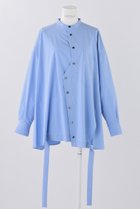 【エンフォルド/ENFOLD】のSuppleタイプライター ワイド BOX SH/シャツ 人気、トレンドファッション・服の通販 founy(ファニー) ファッション Fashion レディースファッション Fashion for Women トップス・カットソー Cut & Sew Tops シャツ・ブラウス・オフィスカジュアル Elegant Blouses & Button-Ups カッティング Cutting Detail スリーブ Sleeve, Long Sleeve / Short Sleeve タイプライター Typewriter Fabric, Crisp Cotton フロント Front, Front Design ポケット Pocket, Pocket Detail ロング Long, Long-Length ワイド Wide, Wide Fit thumbnail ライトブルー|ID: prp329100004906844 ipo3291000000036739539