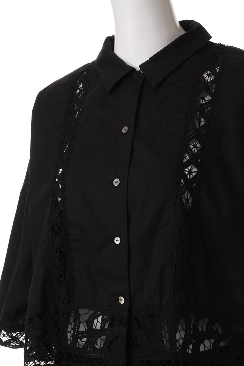 【ミズイロ インド/mizuiro ind】のbatten lace wide shirt シャツ 人気、トレンドファッション・服の通販 founy(ファニー) 　ファッション　Fashion　レディースファッション　Fashion for Women　トップス・カットソー　Cut & Sew Tops　シャツ・ブラウス・オフィスカジュアル　Elegant Blouses & Button-Ups　スリーブ　Sleeve, Long Sleeve / Short Sleeve　フェミニン　Feminine, Girly　マニッシュ　Mannish, Boyish　レース　Lace, Lace Fabric　ロング　Long, Long-Length　ワイド　Wide, Wide Fit　エレガント 上品　Elegant　今季　This Season, Current Season　other-5|ID: prp329100004906845 ipo3291000000036739550
