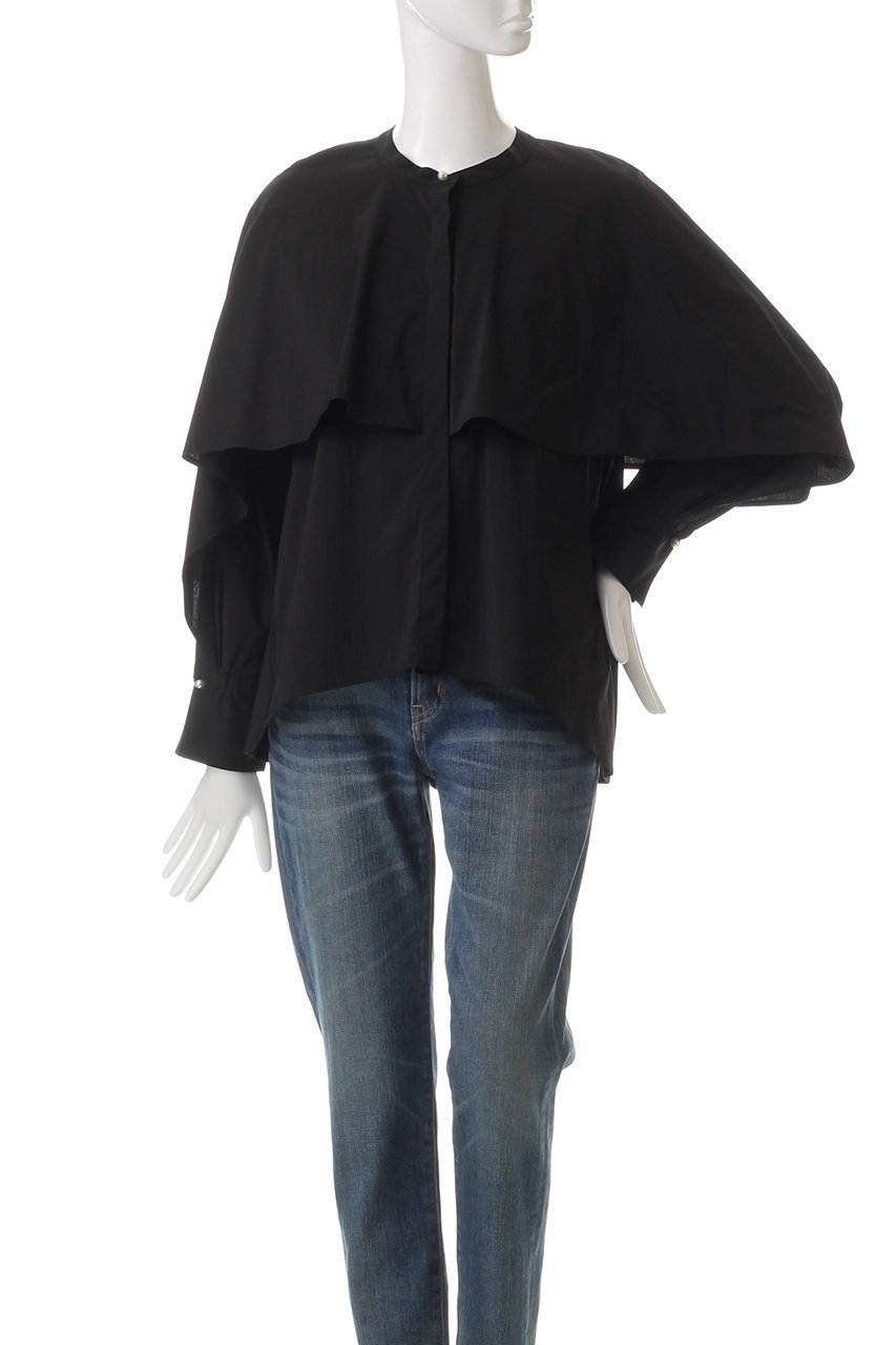 【ウィムガゼット/Whim Gazette】の【THE PAUSE】ラッフルシャツ 人気、トレンドファッション・服の通販 founy(ファニー) 　ファッション　Fashion　レディースファッション　Fashion for Women　トップス・カットソー　Cut & Sew Tops　シャツ・ブラウス・オフィスカジュアル　Elegant Blouses & Button-Ups　カフス　Cuff Design　スリーブ　Sleeve, Long Sleeve / Short Sleeve　パーティ　Party, Party Style　パール　Pearl, Pearl Accent　ロング　Long, Long-Length　エレガント 上品　Elegant　other-2|ID: prp329100004906851 ipo3291000000036739597