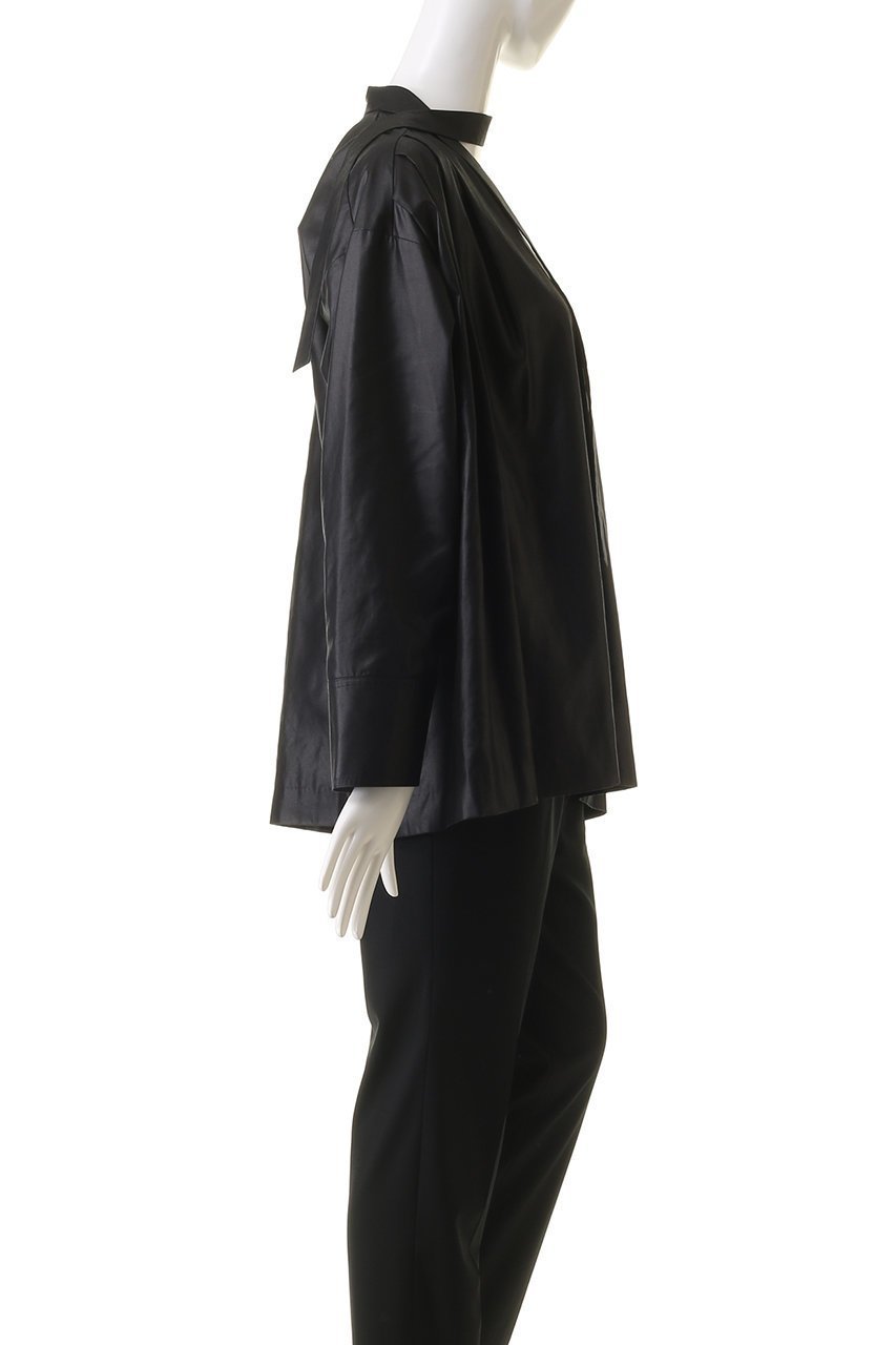 【リムアーク/RIM.ARK】のMany tuck tie blouse/ブラウス 人気、トレンドファッション・服の通販 founy(ファニー) 　ファッション　Fashion　レディースファッション　Fashion for Women　トップス・カットソー　Cut & Sew Tops　シャツ・ブラウス・オフィスカジュアル　Elegant Blouses & Button-Ups　オイル　Body Oil　クール　Cool, Chic　スリーブ　Sleeve, Long Sleeve / Short Sleeve　ロング　Long, Long-Length　ヴィンテージ　Vintage Style　other-3|ID: prp329100004906855 ipo3291000000036739629