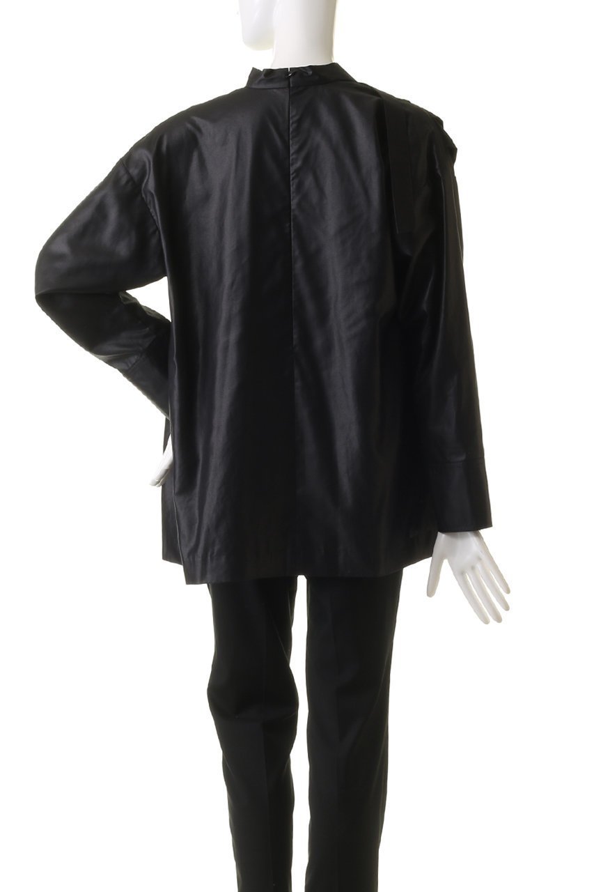 【リムアーク/RIM.ARK】のMany tuck tie blouse/ブラウス 人気、トレンドファッション・服の通販 founy(ファニー) 　ファッション　Fashion　レディースファッション　Fashion for Women　トップス・カットソー　Cut & Sew Tops　シャツ・ブラウス・オフィスカジュアル　Elegant Blouses & Button-Ups　オイル　Body Oil　クール　Cool, Chic　スリーブ　Sleeve, Long Sleeve / Short Sleeve　ロング　Long, Long-Length　ヴィンテージ　Vintage Style　other-4|ID: prp329100004906855 ipo3291000000036739630