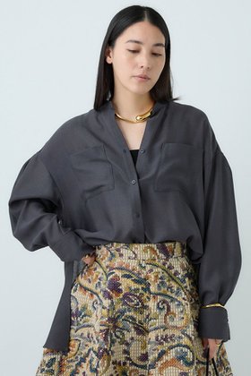 【カオス/Chaos】 パランビエラシャツ人気、トレンドファッション・服の通販 founy(ファニー) ファッション Fashion レディースファッション Fashion for Women トップス・カットソー Cut & Sew Tops シャツ・ブラウス・オフィスカジュアル Elegant Blouses & Button-Ups キュプラ Cupro, Eco Fabric スリーブ Sleeve, Long Sleeve / Short Sleeve ドレープ Drape, Draping Fabric バランス Balance, Style Balance フェミニン Feminine, Girly ロング Long, Long-Length |ID:prp329100004906858