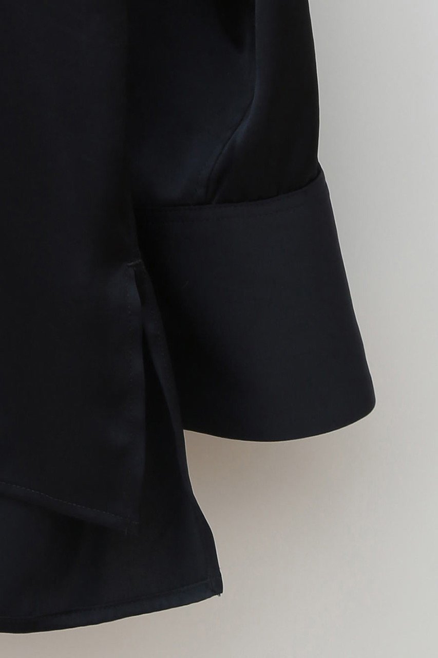 【ハー/HER.】のヴィンテージサテンブラウス 人気、トレンドファッション・服の通販 founy(ファニー) 　ファッション　Fashion　レディースファッション　Fashion for Women　トップス・カットソー　Cut & Sew Tops　シャツ・ブラウス・オフィスカジュアル　Elegant Blouses & Button-Ups　サテン　Satin, Glossy Fabric　スリーブ　Sleeve, Long Sleeve / Short Sleeve　ボトム　Bottoms, Lower Wear　ロング　Long, Long-Length　other-4|ID: prp329100004906919 ipo3291000000036739979