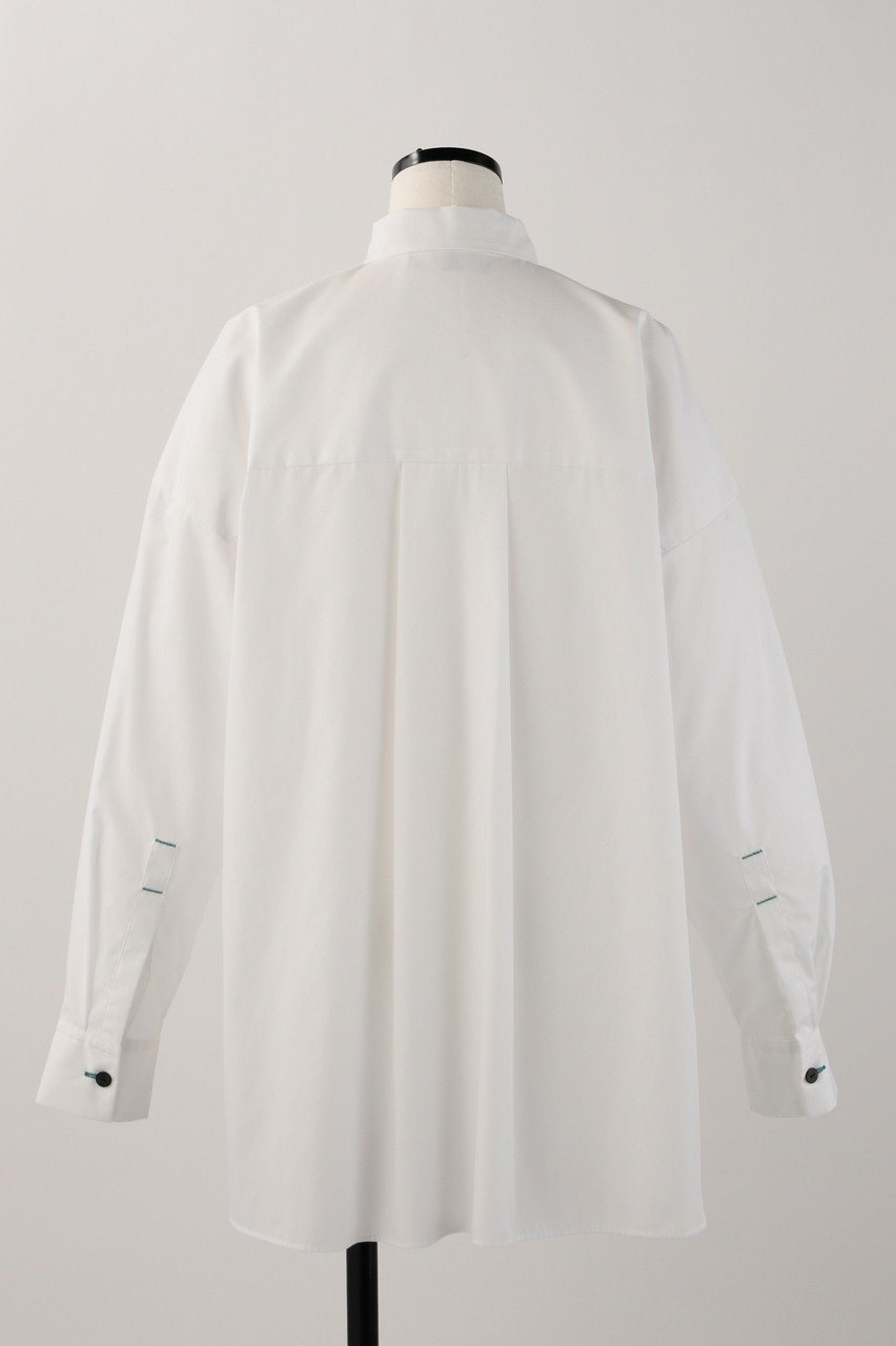 【ナゴンスタンス/nagonstans】のT/Cブロード SH/シャツ 人気、トレンドファッション・服の通販 founy(ファニー) 　ファッション　Fashion　レディースファッション　Fashion for Women　トップス・カットソー　Cut & Sew Tops　シャツ・ブラウス・オフィスカジュアル　Elegant Blouses & Button-Ups　おすすめ　Recommended / Our Picks　スリーブ　Sleeve, Long Sleeve / Short Sleeve　ブロード　Broadcloth, Fine Cotton　ベスト　Vest, Waistcoat　ベーシック　Basic, Essential　ロング　Long, Long-Length　other-3|ID: prp329100004906938 ipo3291000000036740098