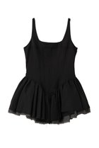 【プランク プロジェクト/PRANK PROJECT】のラスティックペプラムトップ 人気、トレンドファッション・服の通販 founy(ファニー) ファッション Fashion レディースファッション Fashion for Women トップス・カットソー Cut & Sew Tops シャツ・ブラウス・オフィスカジュアル Elegant Blouses & Button-Ups シアー Sheer, See-Through スリーブ Sleeve, Long Sleeve / Short Sleeve ペプラム Peplum, Flared Hem ロング Long, Long-Length thumbnail BLK(ブラック)|ID: prp329100004906949 ipo3291000000036740270