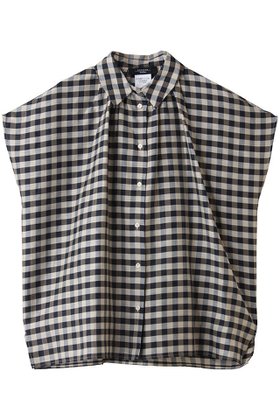 【マックスマーラ/Max Mara】の【Weekend Max Mara】STRANO チェックシャツ 人気、トレンドファッション・服の通販 founy(ファニー) ファッション Fashion レディースファッション Fashion for Women トップス・カットソー Cut & Sew Tops シャツ・ブラウス・オフィスカジュアル Elegant Blouses & Button-Ups ギャザー Gathered, Ruffled ショート Short, Short Length スリーブ Sleeve, Long Sleeve / Short Sleeve チェック Check, Plaid, Tartan ドレープ Drape, Draping Fabric フレア Flare, Flared 夏 Summer |ID:prp329100004906951