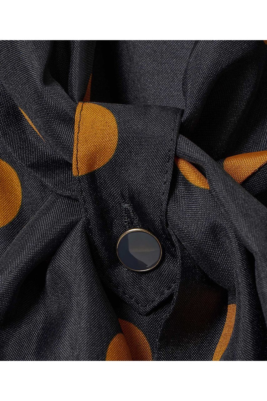 【アルアバイル/allureville】のポルカドットブラウス 人気、トレンドファッション・服の通販 founy(ファニー) 　ファッション　Fashion　レディースファッション　Fashion for Women　トップス・カットソー　Cut & Sew Tops　シャツ・ブラウス・オフィスカジュアル　Elegant Blouses & Button-Ups　クール　Cool, Chic　スリーブ　Sleeve, Long Sleeve / Short Sleeve　デニム　Denim, Jeans Material　トレンド　Trend, Trending Now　ドット　Polka Dot, Dot Pattern　バルーン　Balloon, Balloon Silhouette　フェミニン　Feminine, Girly　リボン　Ribbon, Bow　ロング　Long, Long-Length　新作・新入荷　New Arrivals / New In　other-5|ID: prp329100004906953 ipo3291000000036740305