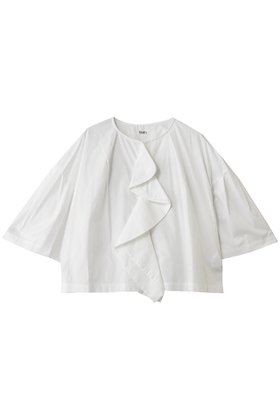 【ティアラ/Tiara】のフリルスキッパーブラウス 人気、トレンドファッション・服の通販 founy(ファニー) ファッション Fashion レディースファッション Fashion for Women トップス・カットソー Cut & Sew Tops シャツ・ブラウス・オフィスカジュアル Elegant Blouses & Button-Ups ショート Short, Short Length ジャケット Jacket, Outerwear スリーブ Sleeve, Long Sleeve / Short Sleeve タイプライター Typewriter Fabric, Crisp Cotton フリル Frill, Ruffle フレア Flare, Flared 再入荷 Restock / Back in Stock |ID:prp329100004906957