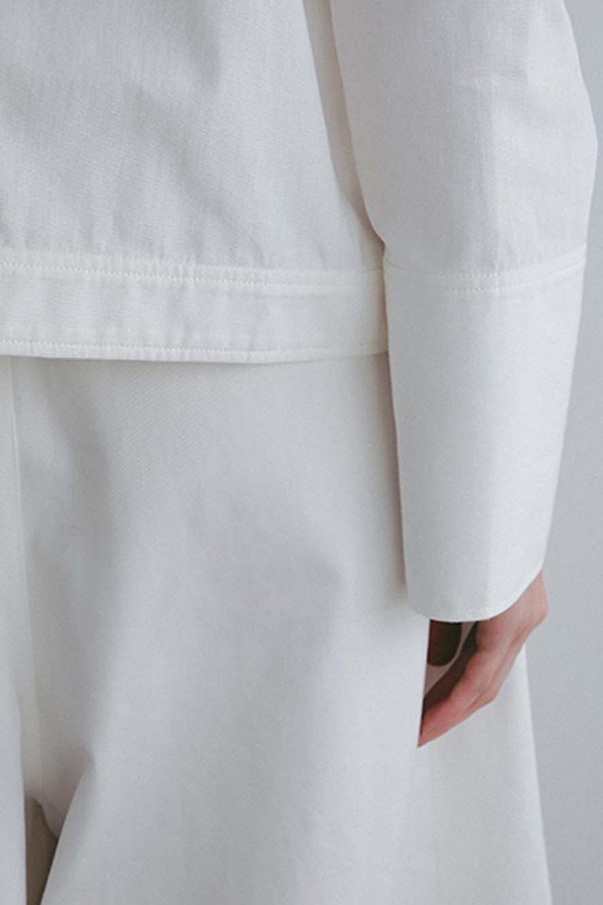 【ハー/HER.】のコットンリネンチャイナブラウス 人気、トレンドファッション・服の通販 founy(ファニー) 　ファッション　Fashion　レディースファッション　Fashion for Women　トップス・カットソー　Cut & Sew Tops　シャツ・ブラウス・オフィスカジュアル　Elegant Blouses & Button-Ups　ショルダー　Shoulder, Shoulder Strap　ジャケット　Jacket, Outerwear　スリーブ　Sleeve, Long Sleeve / Short Sleeve　リネン　Linen, Linen Fabric　ロング　Long, Long-Length　other-8|ID: prp329100004906963 ipo3291000000036740413