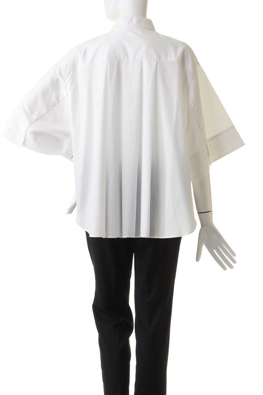 【ル フィル/LE PHIL】のライトタイプライターシャツ 人気、トレンドファッション・服の通販 founy(ファニー) 　ファッション　Fashion　レディースファッション　Fashion for Women　トップス・カットソー　Cut & Sew Tops　シャツ・ブラウス・オフィスカジュアル　Elegant Blouses & Button-Ups　コンパクト　Compact, Small Size　ショート　Short, Short Length　スリーブ　Sleeve, Long Sleeve / Short Sleeve　バランス　Balance, Style Balance　ブロード　Broadcloth, Fine Cotton　ミックス　Mix, Mixed Style　ワイド　Wide, Wide Fit　羽織　Haori, Light Jacket　other-4|ID: prp329100004906970 ipo3291000000036740587