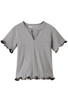 【プランク プロジェクト/PRANK PROJECT】のチェーンヘムトップ / Chain Hem Top C.GRY(チャコールグレー)|ID: prp329100004906991 ipo3291000000036740890