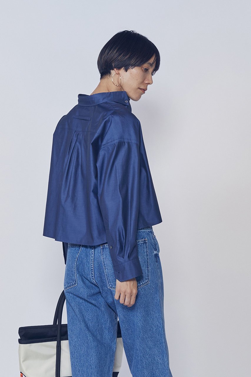 【プルミエ アロンディスモン/1er Arrondissement】の【TICCA】別注ショートボタンダウンシャツ 人気、トレンドファッション・服の通販 founy(ファニー) 　ファッション　Fashion　レディースファッション　Fashion for Women　トップス・カットソー　Cut & Sew Tops　シャツ・ブラウス・オフィスカジュアル　Elegant Blouses & Button-Ups　ショート　Short, Short Length　スリーブ　Sleeve, Long Sleeve / Short Sleeve　ロング　Long, Long-Length　別注　Limited Edition, Custom Order　新作・新入荷　New Arrivals / New In　other-8|ID: prp329100004906998 ipo3291000000036740968