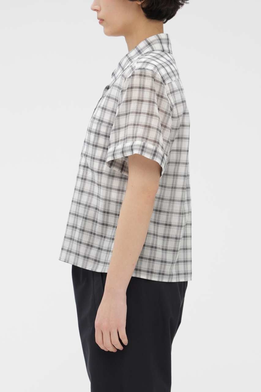 【マーガレットハウエル/MARGARET HOWELL】のSOFT COTTON CHECK SHIRT 人気、トレンドファッション・服の通販 founy(ファニー) 　ファッション　Fashion　レディースファッション　Fashion for Women　トップス・カットソー　Cut & Sew Tops　シャツ・ブラウス・オフィスカジュアル　Elegant Blouses & Button-Ups　クロップド　Cropped, Short Length　ショート　Short, Short Length　スリーブ　Sleeve, Long Sleeve / Short Sleeve　チェック　Check, Plaid, Tartan　ハウンドトゥース　Houndstooth, Dogtooth Check　フィット　Fit, Slim Fit　メンズ　Men's, Menswear　新作・新入荷　New Arrivals / New In　other-4|ID: prp329100004907006 ipo3291000000036741028