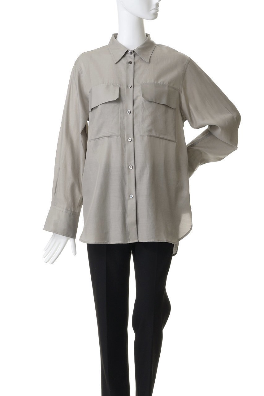 【フォーラム/FOURAM】のCUPRO COTTON SHIRT 人気、トレンドファッション・服の通販 founy(ファニー) 　ファッション　Fashion　レディースファッション　Fashion for Women　トップス・カットソー　Cut & Sew Tops　シャツ・ブラウス・オフィスカジュアル　Elegant Blouses & Button-Ups　スリーブ　Sleeve, Long Sleeve / Short Sleeve　ドレープ　Drape, Draping Fabric　ポケット　Pocket, Pocket Detail　ロング　Long, Long-Length　夏　Summer　定番　Standard, Basic Item　新作・新入荷　New Arrivals / New In　春　Spring　S/S・春夏　SS, Spring/Summer, Warm Season　other-2|ID: prp329100004907013 ipo3291000000036741073