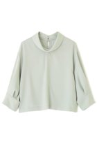 【アドーア/ADORE】のドライタッチクロスブラウス 人気、トレンドファッション・服の通販 founy(ファニー) ファッション Fashion レディースファッション Fashion for Women トップス・カットソー Cut & Sew Tops シャツ・ブラウス・オフィスカジュアル Elegant Blouses & Button-Ups おすすめ Recommended / Our Picks スリーブ Sleeve, Long Sleeve / Short Sleeve セットアップ Set-Up, Coordinated Outfit ツイル Twist, Twisted Detail ドレープ Drape, Draping Fabric ロング Long, Long-Length エレガント 上品 Elegant thumbnail グリーン|ID: prp329100004907016 ipo3291000000036741093