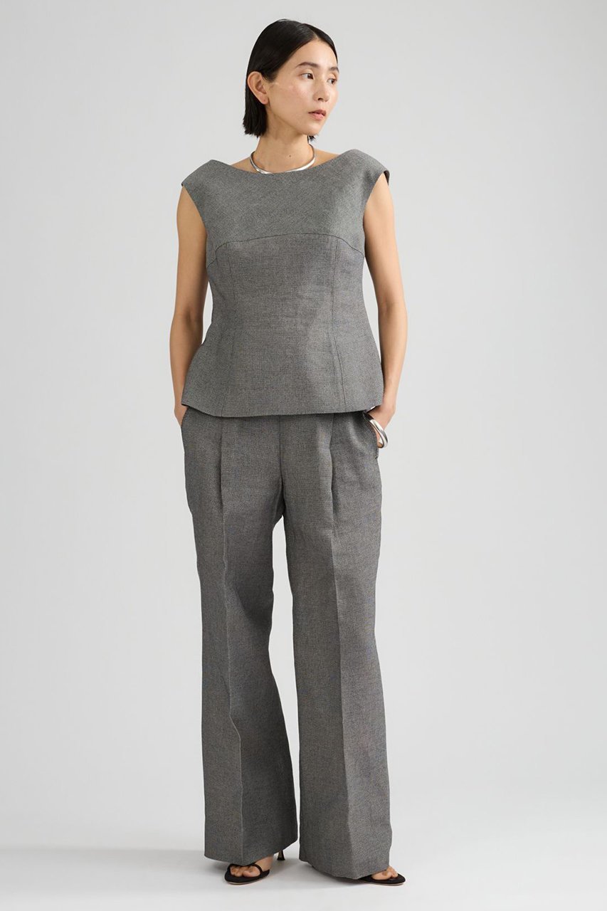 【カオス/Chaos】のサッサーラビスチェ 人気、トレンドファッション・服の通販 founy(ファニー) 　ファッション　Fashion　レディースファッション　Fashion for Women　トップス・カットソー　Cut & Sew Tops　キャミソール&ノースリーブ　Camisoles & Sleeveless Tops　シャツ・ブラウス・オフィスカジュアル　Elegant Blouses & Button-Ups　ビスチェ　Bustiers & Corset Tops / Layered Bustier Style　コンパクト　Compact, Small Size　吸水　Absorbent, Quick-Dry　抗菌　Antibacterial, Bacteria-Resistant　セットアップ　Set-Up, Coordinated Outfit　ノースリーブ　Sleeveless, No-Sleeve　メッシュ　Mesh, Net Fabric　おすすめ　Recommended / Our Picks　エレガント 上品　Elegant　新作・新入荷　New Arrivals / New In　other-5|ID: prp329100004907017 ipo3291000000036741139