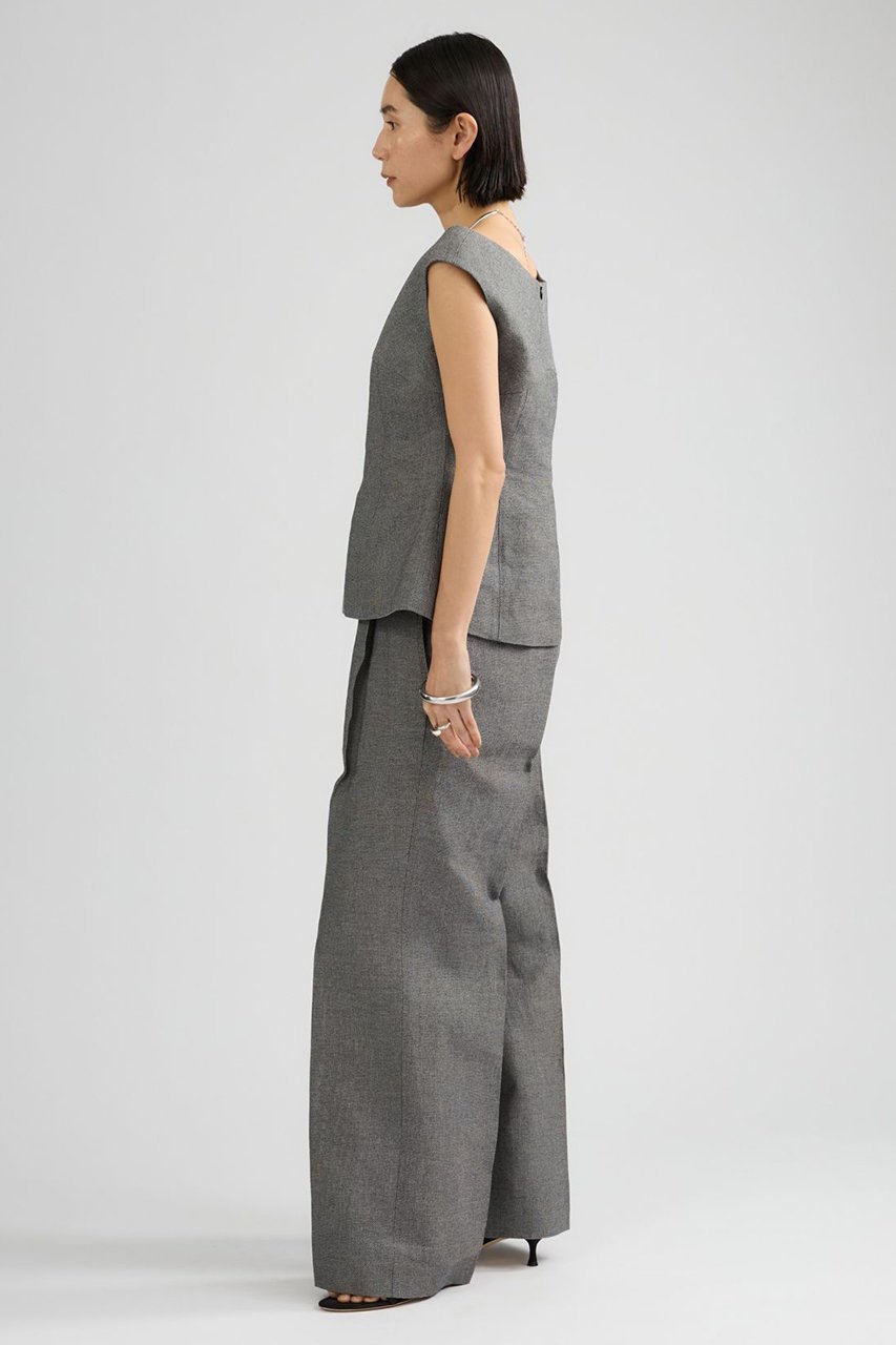 【カオス/Chaos】のサッサーラビスチェ 人気、トレンドファッション・服の通販 founy(ファニー) 　ファッション　Fashion　レディースファッション　Fashion for Women　トップス・カットソー　Cut & Sew Tops　キャミソール&ノースリーブ　Camisoles & Sleeveless Tops　シャツ・ブラウス・オフィスカジュアル　Elegant Blouses & Button-Ups　ビスチェ　Bustiers & Corset Tops / Layered Bustier Style　コンパクト　Compact, Small Size　吸水　Absorbent, Quick-Dry　抗菌　Antibacterial, Bacteria-Resistant　セットアップ　Set-Up, Coordinated Outfit　ノースリーブ　Sleeveless, No-Sleeve　メッシュ　Mesh, Net Fabric　おすすめ　Recommended / Our Picks　エレガント 上品　Elegant　新作・新入荷　New Arrivals / New In　other-7|ID: prp329100004907017 ipo3291000000036741141