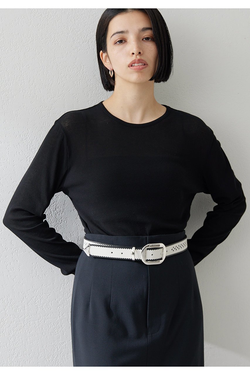 【ウィムガゼット/Whim Gazette】の【myporter】ロングスリーブTシャツ 人気、トレンドファッション・服の通販 founy(ファニー) 　ファッション　Fashion　レディースファッション　Fashion for Women　トップス・カットソー　Cut & Sew Tops　シャツ・ブラウス・オフィスカジュアル　Elegant Blouses & Button-Ups　ロングTシャツ・Tシャツ　Longline T-Shirts & Tees　カットソー・ベーシックTシャツ　Cut-and-Sewn Tops / Stretch Tees & Basics　スタンダード　Standard, Basic　スリーブ　Sleeve, Long Sleeve / Short Sleeve　テレコ　Ribbed, Rib Stitch　ロング　Long, Long-Length　再入荷　Restock / Back in Stock　other-6|ID: prp329100004907024 ipo3291000000036741208