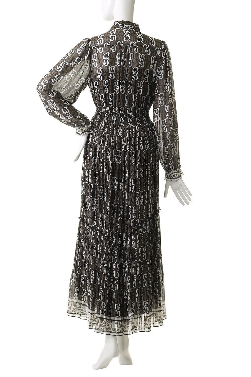 【コルコバード/CORCOVADO】のボウタイリボンシフォンドレス 人気、トレンドファッション・服の通販 founy(ファニー) 　ファッション　Fashion　レディースファッション　Fashion for Women　ワンピース　Dresses　フォーマル・パーティードレス・結婚式用ドレス　Elegant & Casual Dresses　チュニック　Tunic Tops & Dresses　シフォン　Chiffon, Lightweight Fabric　チュニック　Tunic, Long Top　ドレス　Dress, One-Piece　パーティ　Party, Party Style　フェミニン　Feminine, Girly　プリント　Print, Printed Pattern　リボン　Ribbon, Bow　ロング　Long, Long-Length　other-4|ID: prp329100004907032 ipo3291000000036741373