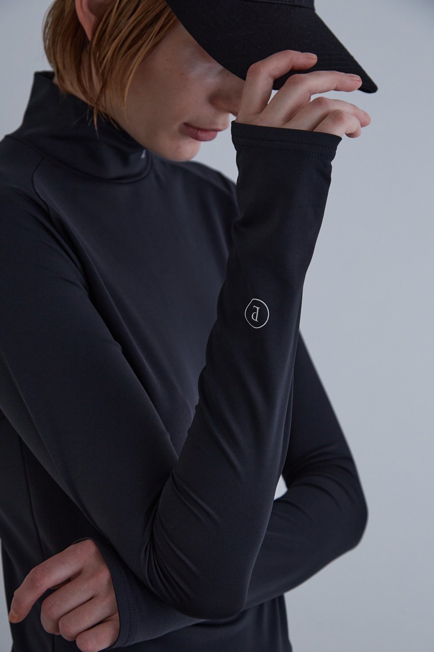 【ル フィル/LE PHIL】の【LE PHIL SPORTS】ハイストレッチモックネックT 人気、トレンドファッション・服の通販 founy(ファニー) 　ファッション　Fashion　レディースファッション　Fashion for Women　トップス・カットソー　Cut & Sew Tops　シャツ・ブラウス・オフィスカジュアル　Elegant Blouses & Button-Ups　ロングTシャツ・Tシャツ　Longline T-Shirts & Tees　カットソー・ベーシックTシャツ　Cut-and-Sewn Tops / Stretch Tees & Basics　なめらか　Smooth, Silky Texture　ストレッチ　Stretch, Stretchy Fabric　スリーブ　Sleeve, Long Sleeve / Short Sleeve　ロング　Long, Long-Length　吸水　Absorbent, Quick-Dry　other-2|ID: prp329100004907052 ipo3291000000036741743