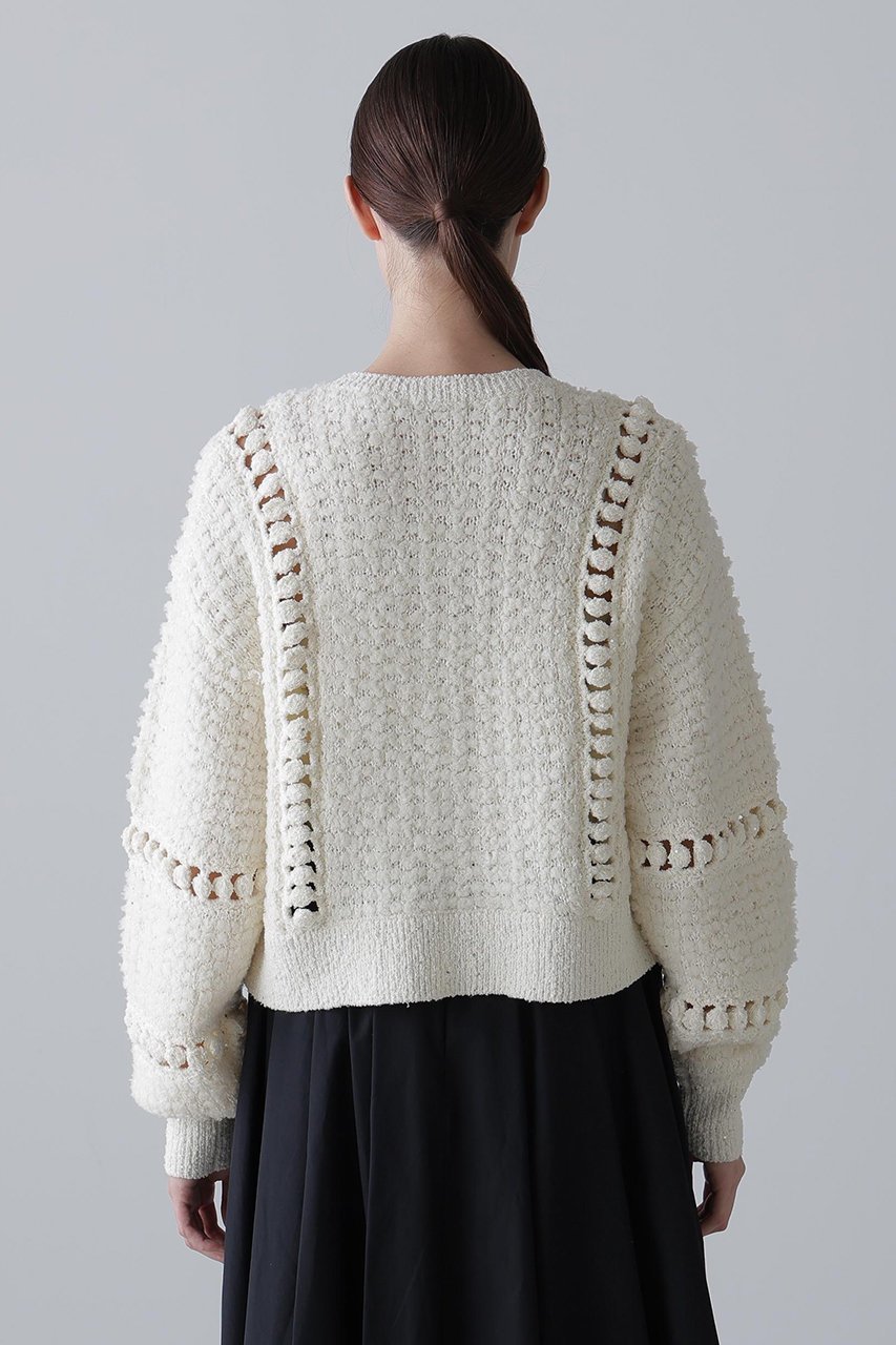 【アドーア/ADORE】のミックスヤーンニット 人気、トレンドファッション・服の通販 founy(ファニー) 　ファッション　Fashion　レディースファッション　Fashion for Women　トップス・カットソー　Cut & Sew Tops　ニット　Knit Tops & Sweaters　カジュアルプルオーバー・ニットトップス　Pullovers & Knit Tops / Casual Pullovers　スパンコール　Sequins, Sequin Embellishment　冬　Winter / This Winter　other-5|ID: prp329100004907097 ipo3291000000036742496