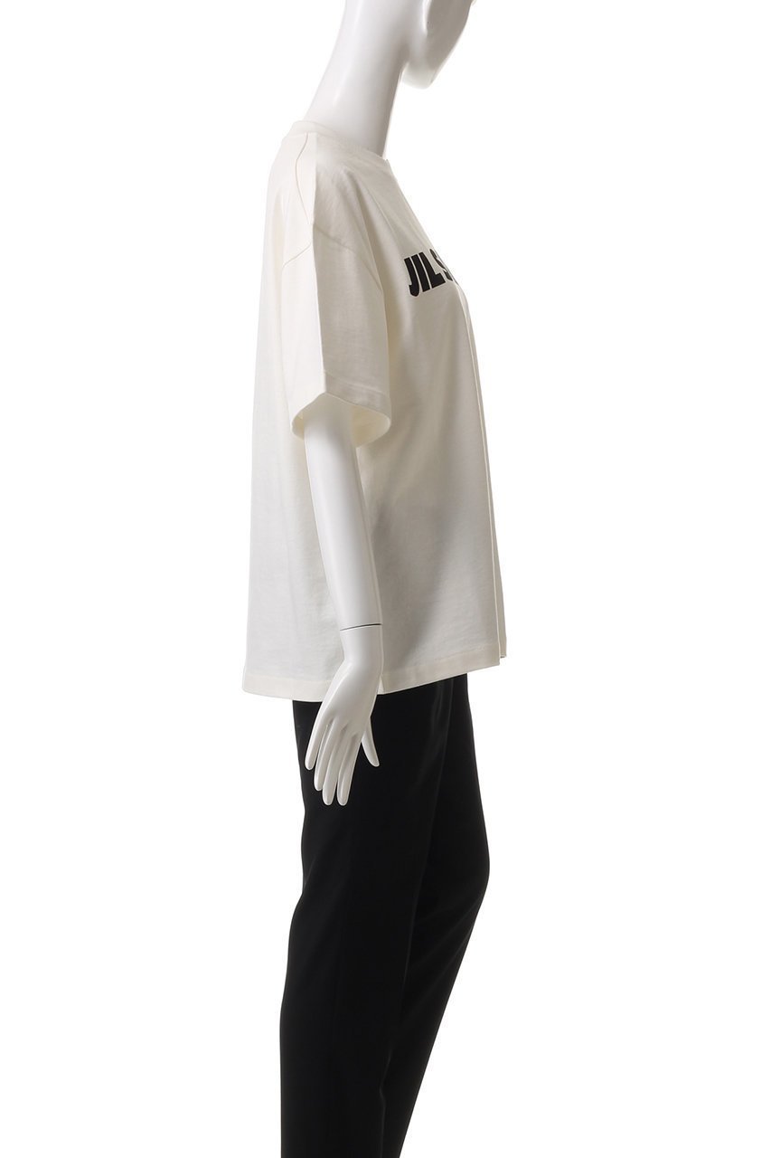 【ジル サンダー/JIL SANDER】のLOGO ショートスリーブ Tシャツ 人気、トレンドファッション・服の通販 founy(ファニー) 　ファッション　Fashion　レディースファッション　Fashion for Women　トップス・カットソー　Cut & Sew Tops　シャツ・ブラウス・オフィスカジュアル　Elegant Blouses & Button-Ups　ロングTシャツ・Tシャツ　Longline T-Shirts & Tees　カットソー・ベーシックTシャツ　Cut-and-Sewn Tops / Stretch Tees & Basics　ショート　Short, Short Length　シンプル　Simple, Minimal　スリーブ　Sleeve, Long Sleeve / Short Sleeve　ワイド　Wide, Wide Fit　今季　This Season, Current Season　other-3|ID: prp329100004907101 ipo3291000000036742535