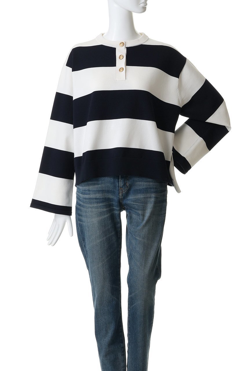 【アッパー ハイツ/upper hights】のTHE RUGGER BOAT 人気、トレンドファッション・服の通販 founy(ファニー) 　ファッション　Fashion　レディースファッション　Fashion for Women　トップス・カットソー　Cut & Sew Tops　シャツ・ブラウス・オフィスカジュアル　Elegant Blouses & Button-Ups　ロングTシャツ・Tシャツ　Longline T-Shirts & Tees　カットソー・ベーシックTシャツ　Cut-and-Sewn Tops / Stretch Tees & Basics　ショート　Short, Short Length　スポーティ　Sporty, Casual Athletic　スリーブ　Sleeve, Long Sleeve / Short Sleeve　デニム　Denim, Jeans Material　バランス　Balance, Style Balance　ボーダー　Border, Stripe　モチーフ　Motif, Design Theme　ロング　Long, Long-Length　other-2|ID: prp329100004907123 ipo3291000000036742779